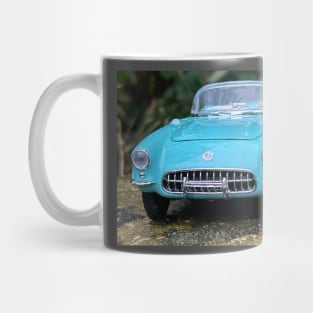 1956 Corvette in Turquoise Mug